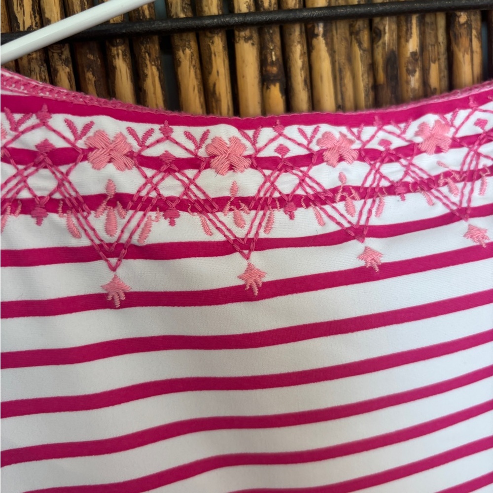 NWOT Talbots Cabana Embroidered Tunic - Rosalia - Picture 7 of 11